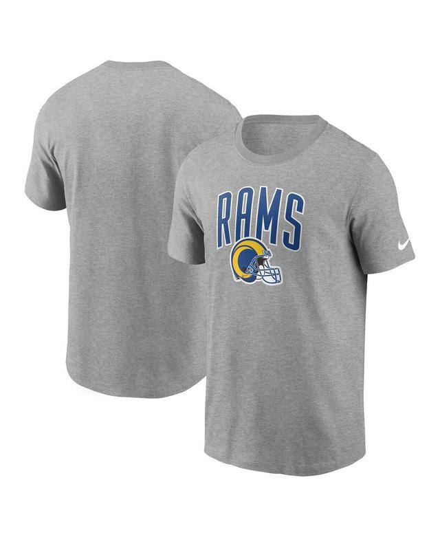 Nike Men's Team Athletic (NFL Los Angeles Rams) T-Shirt in Grey, Size: XL | N19906G95-0Y6 Product Image