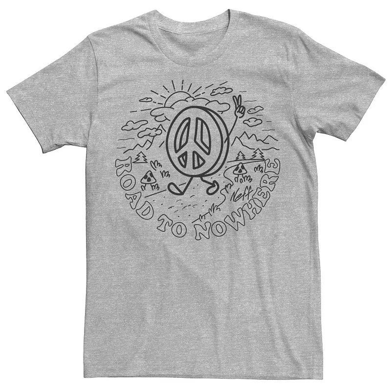 Mens Peace Road To Nowhere Graphic Tee Product Image