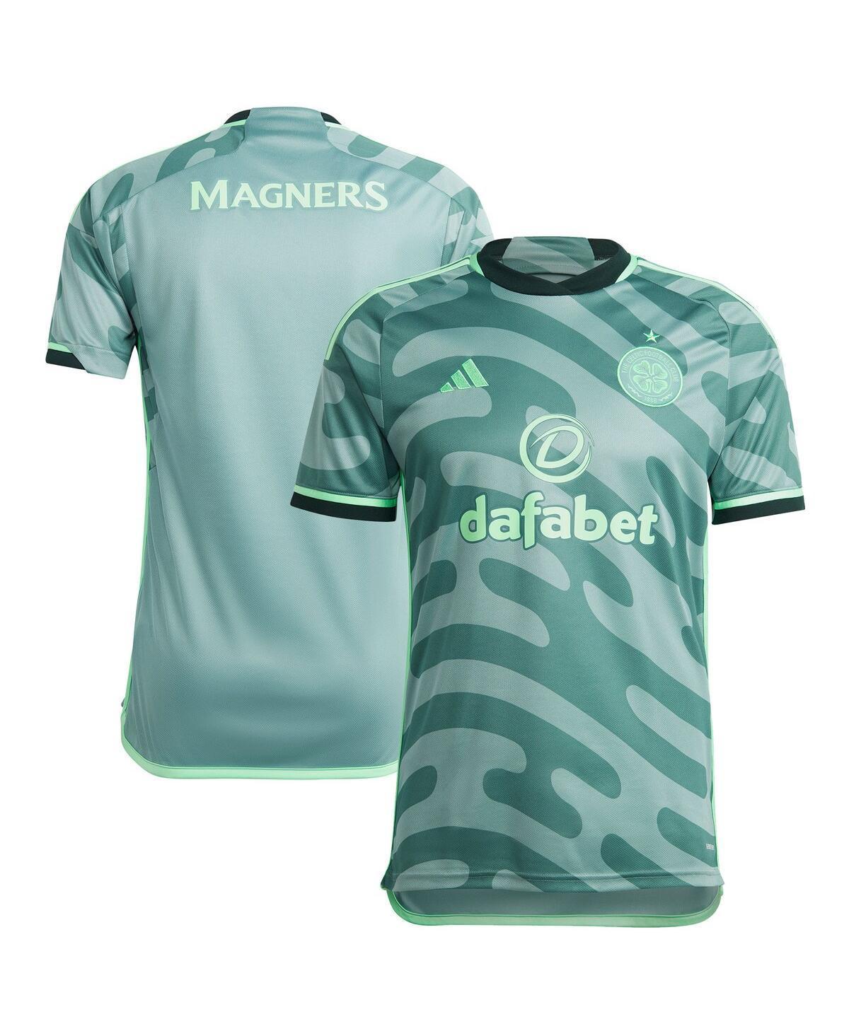 Mens adidas Green Celtic 2023/24 Third Replica Jersey - Green Product Image