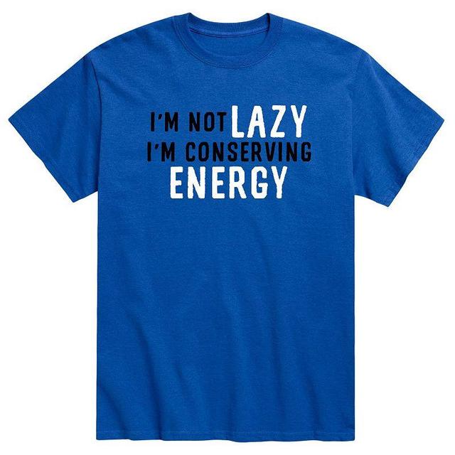 Mens Im Not Lazy Tee Product Image