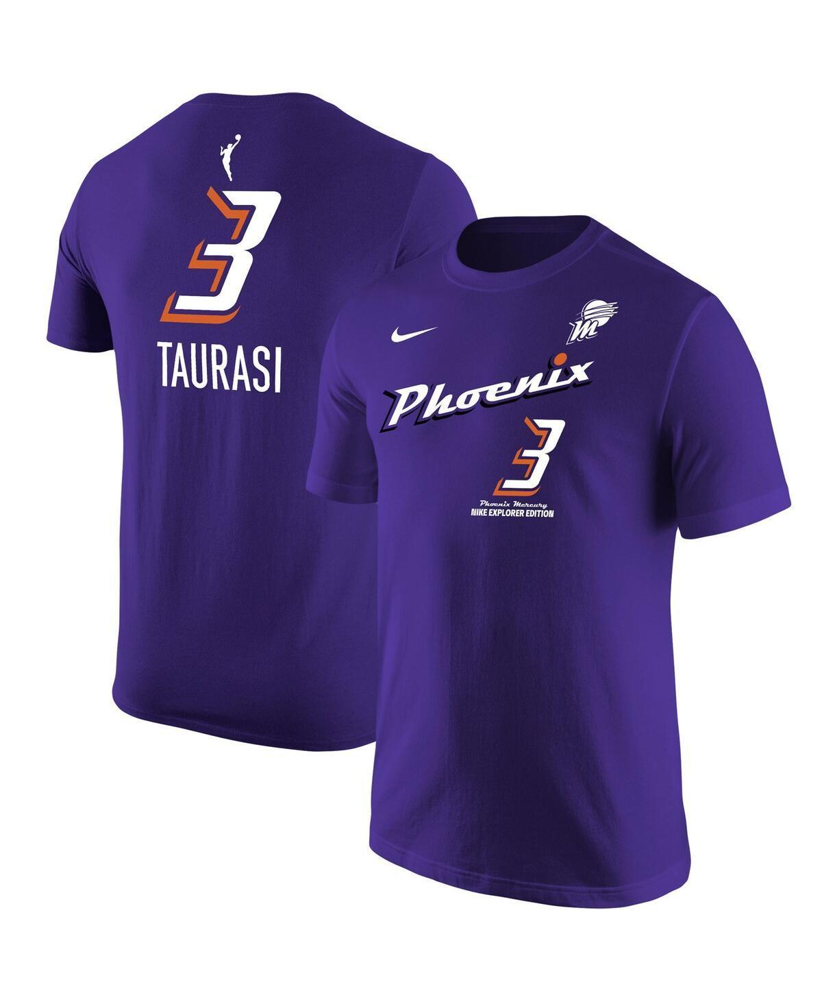 Mens Nike Diana Taurasi Purple Phoenix Mercury Explorer Edition Name & Number T-Shirt Product Image