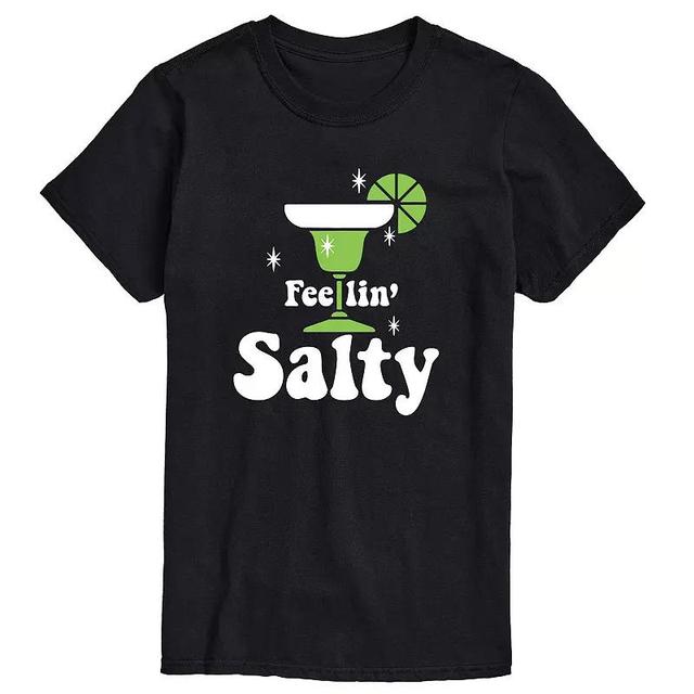 Mens Feelin Salty Graphic Tee Black Product Image