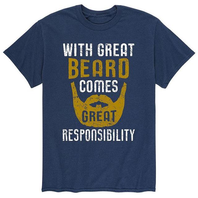 Mens With Great Beard Tee Product Image