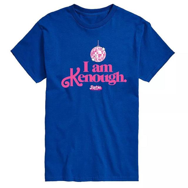 Big & Tall Barbie The Movie I Am Kenough DiscoBall Graphic Tee, Mens Product Image