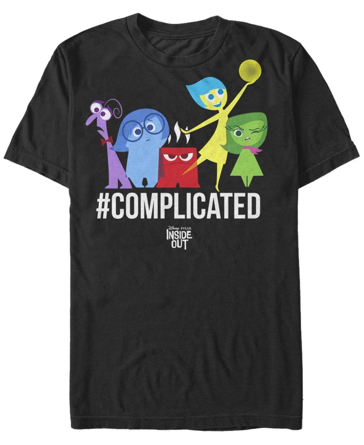 Mens Disney Pixar Inside Out Complicated Group Graphic Tee Product Image