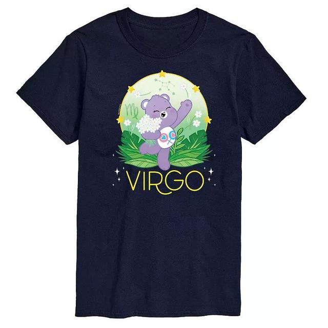 Big & Tall Care Bears Virgo Graphic Tee, Mens Blue Product Image