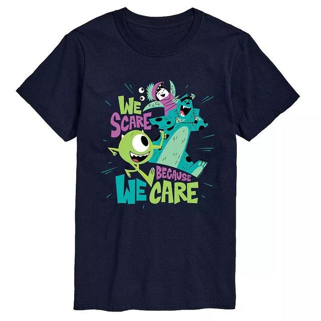 Disneys Monsters Inc. Big & Tall We Scare Graphic Tee, Mens Product Image