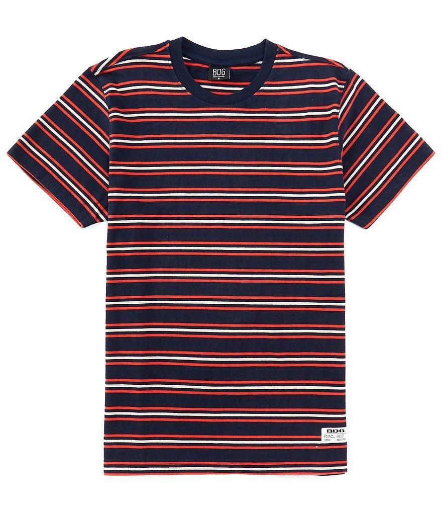 BDG Urban Outfitters Short Sleeve Striped T-Shirt Product Image