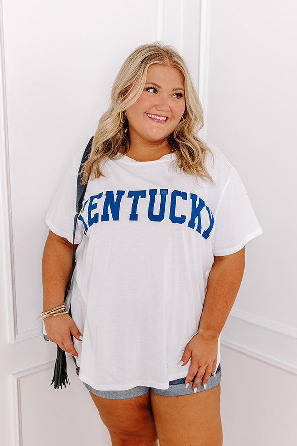 Kentucky Graphic Tee Curves Product Image