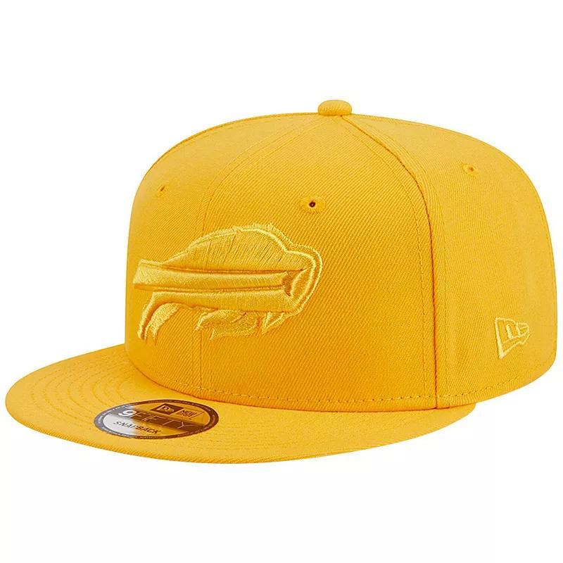 Mens New Era Gold Buffalo Bills Color Pack 9FIFTY Snapback Hat Product Image