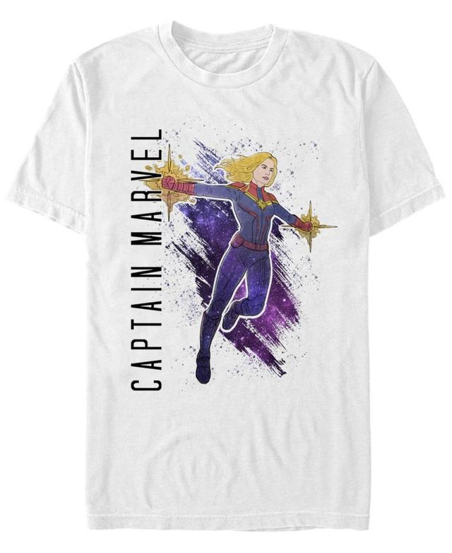 Mens Marvel Avengers Captain Marvel Painted Tee Product Image