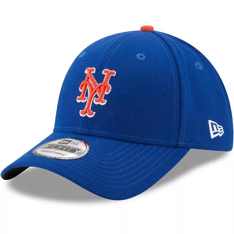 Mens New Era Royal New York Mets Alternate The League 9FORTY Adjustable Hat Product Image