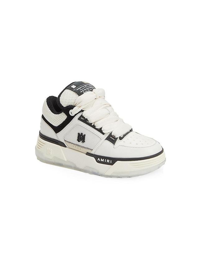Womens MA-1 Leather Sneakers Product Image
