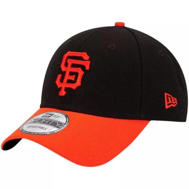 Mens New Era /Orange San Francisco Giants League 9FORTY Adjustable Hat Product Image