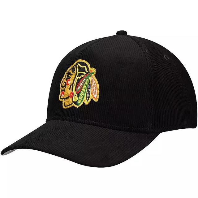 Mens American Needle Chicago hawks Corduroy Chain Stitch Adjustable Hat Product Image