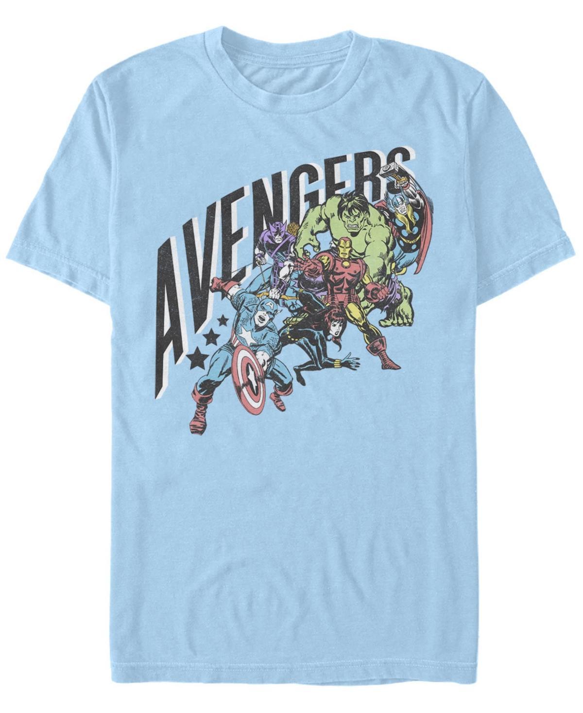 Mens Marvel Avengers Ready For Action Group Shot Tee Product Image