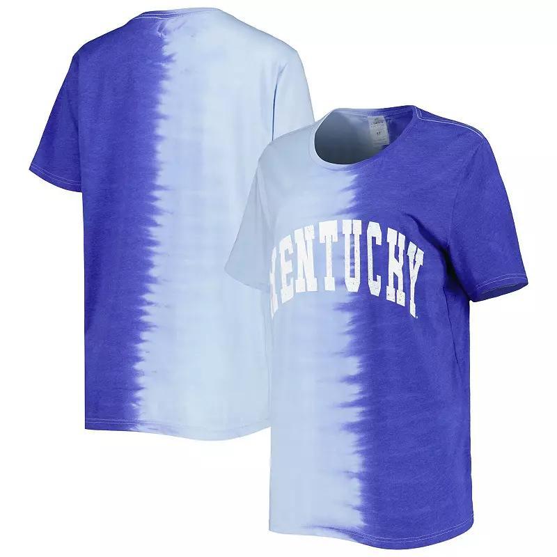 Womens Gameday Couture Royal Kentucky Wildcats Find Your Groove Split-Dye T-Shirt Product Image