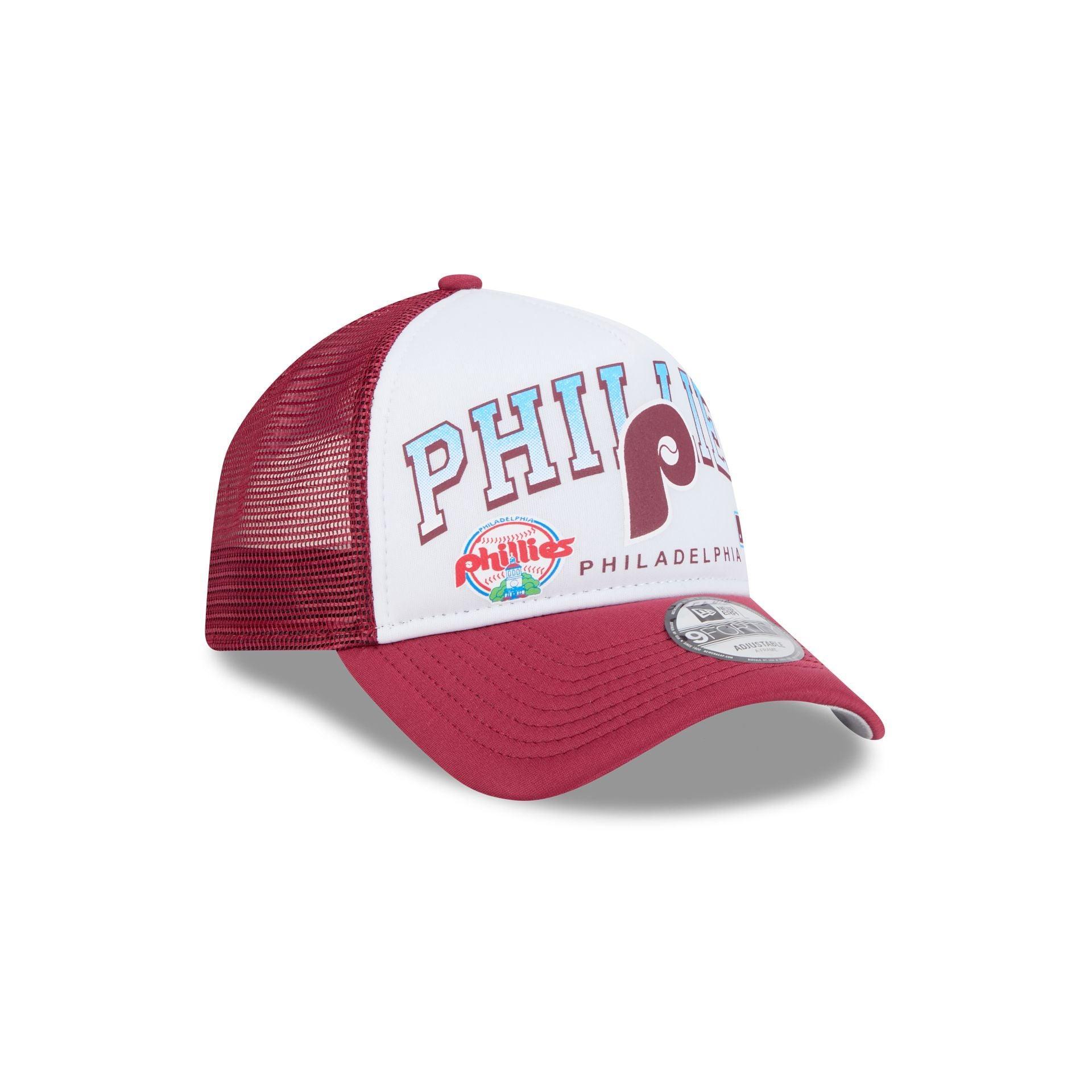 Philadelphia Phillies Sport Classics 9FORTY A-Frame Trucker Hat Male Product Image