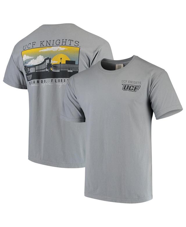 Mens Gray Ucf Knights Team Comfort Colors Campus Scenery T-shirt Product Image