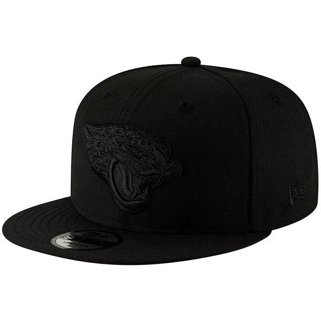 Mens New Era Black Jacksonville Jaguars Black 9FIFTY Adjustable Hat Product Image