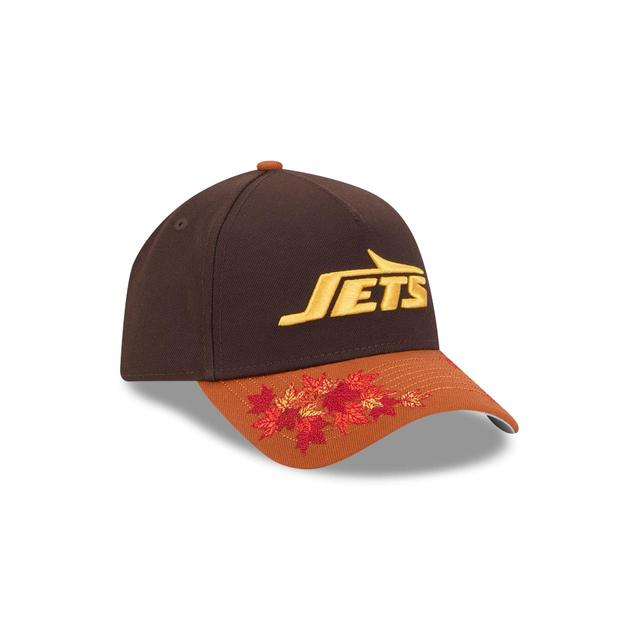 New York Jets Fall Foliage 9FORTY A-Frame Snapback Hat Male Product Image