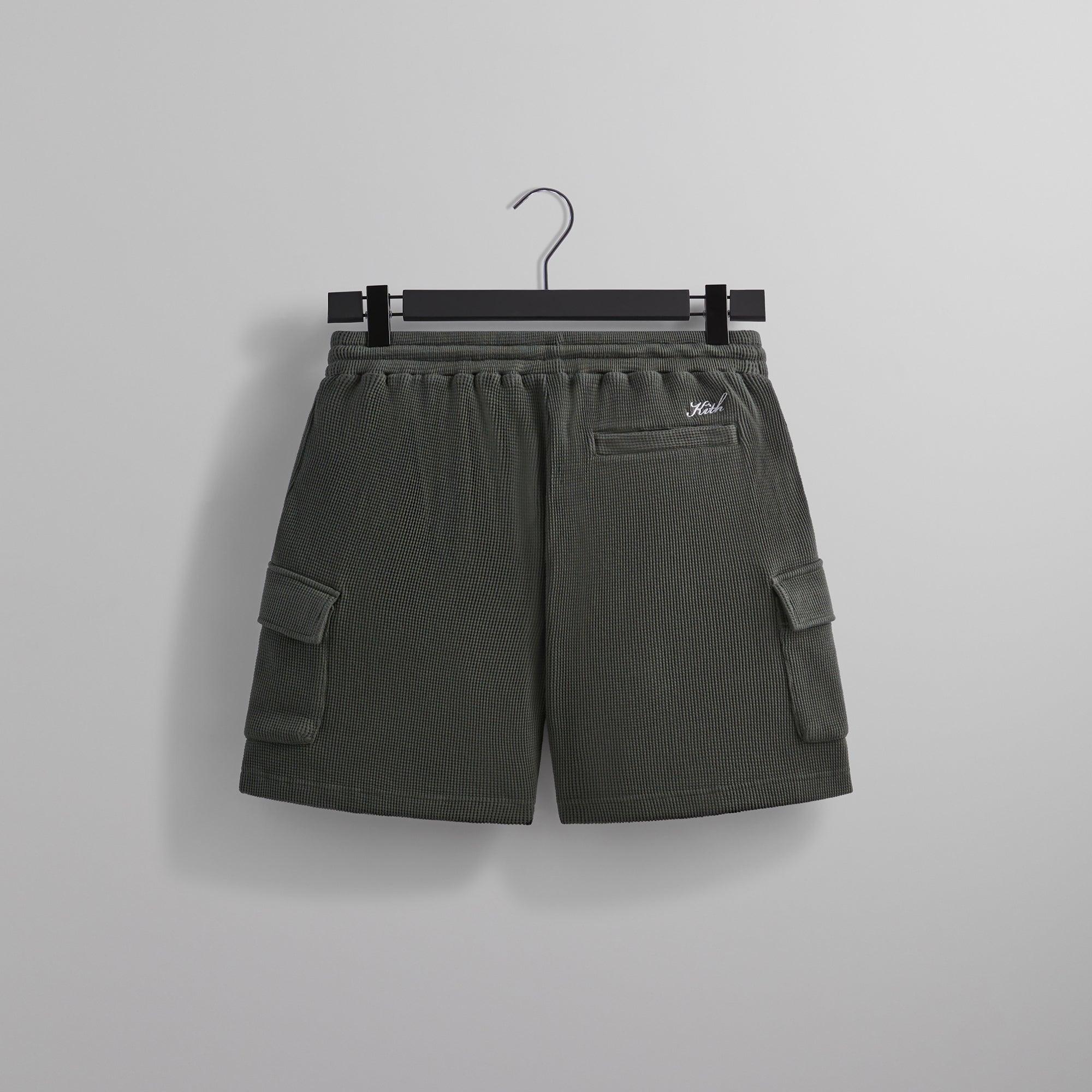 Kith Micro Waffle Fairfax Cargo Shorts - Machine Male Product Image