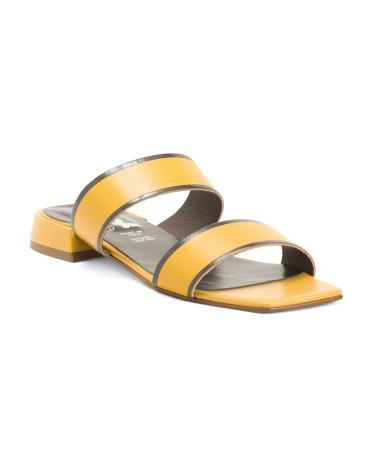 Leather Dual Band Sandals For Women product image