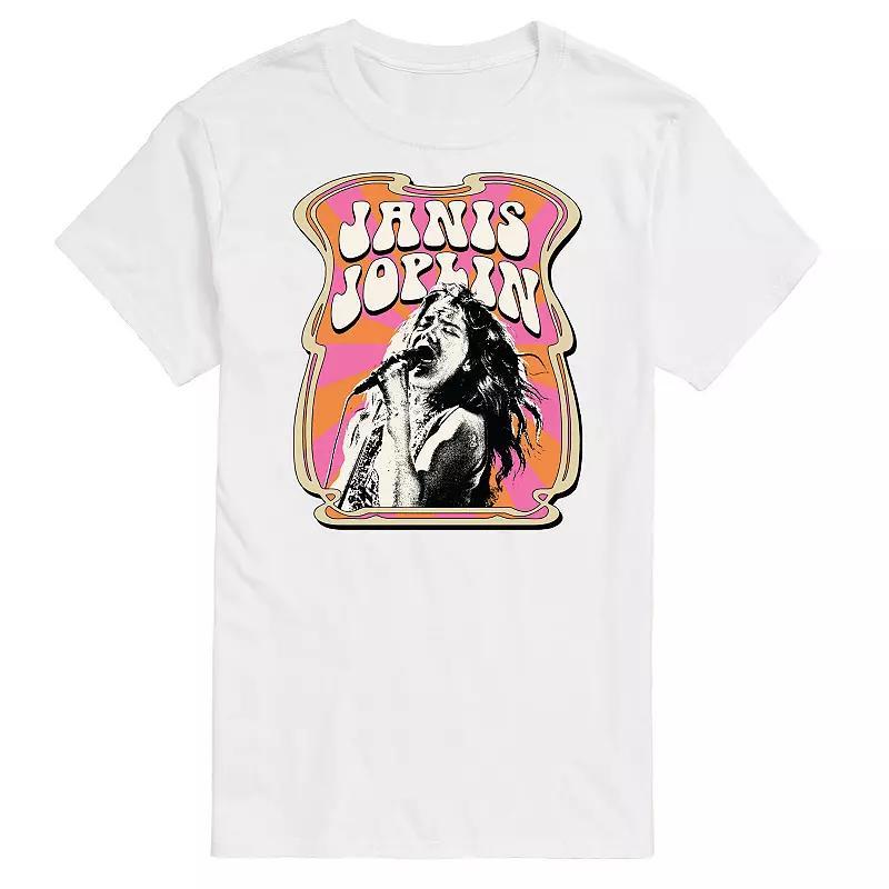 Mens Janis Joplin Poster Tee Product Image