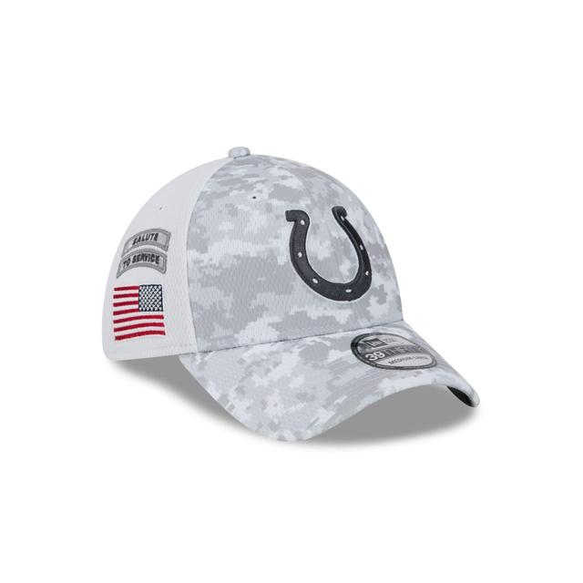 Indianapolis Colts 2024 Salute to Service 39THIRTY Stretch Fit Hat Male Product Image