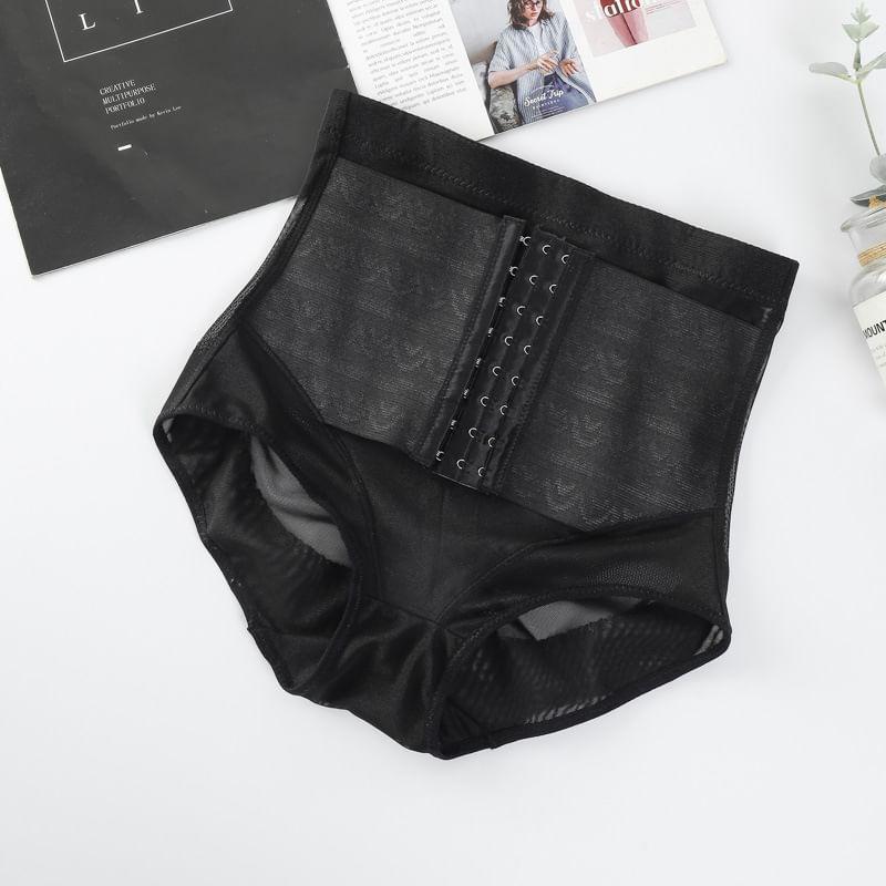 Patterned Waist Shaping Panty Product Image