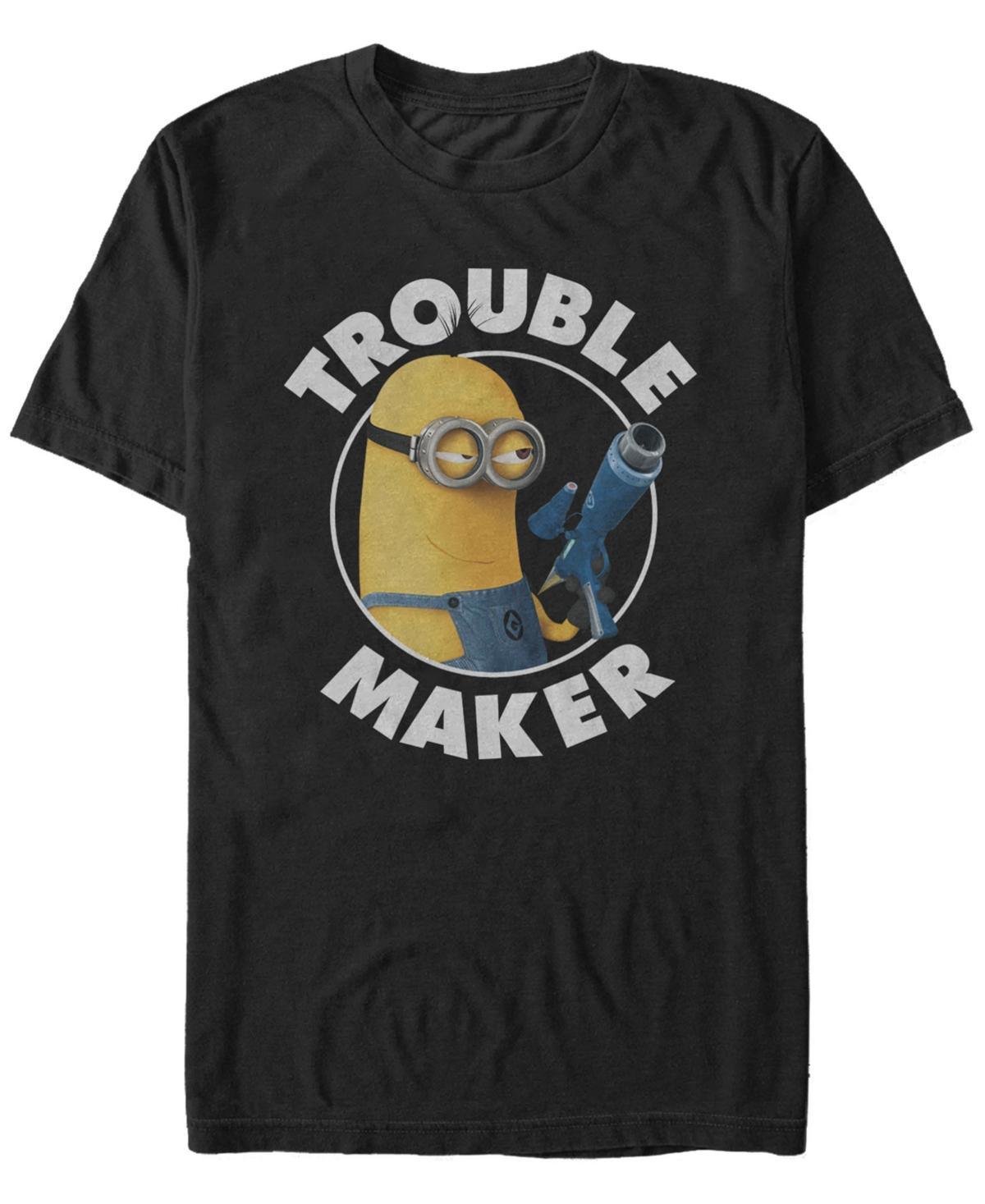 Fifth Sun Minions Mens Kevin Trouble Maker Short Sleeve T-Shirt Product Image