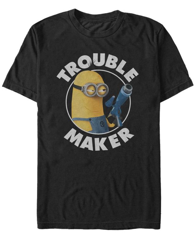 Fifth Sun Minions Mens Kevin Trouble Maker Short Sleeve T-Shirt Product Image