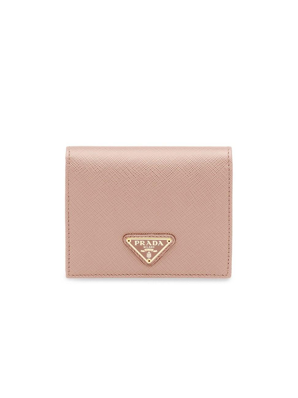 Womens Small Saffiano Leather Wallet Product Image