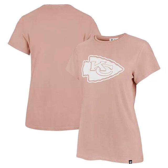 Womens 47 Pink Kansas City Chiefs Premier Frankie T-Shirt Product Image