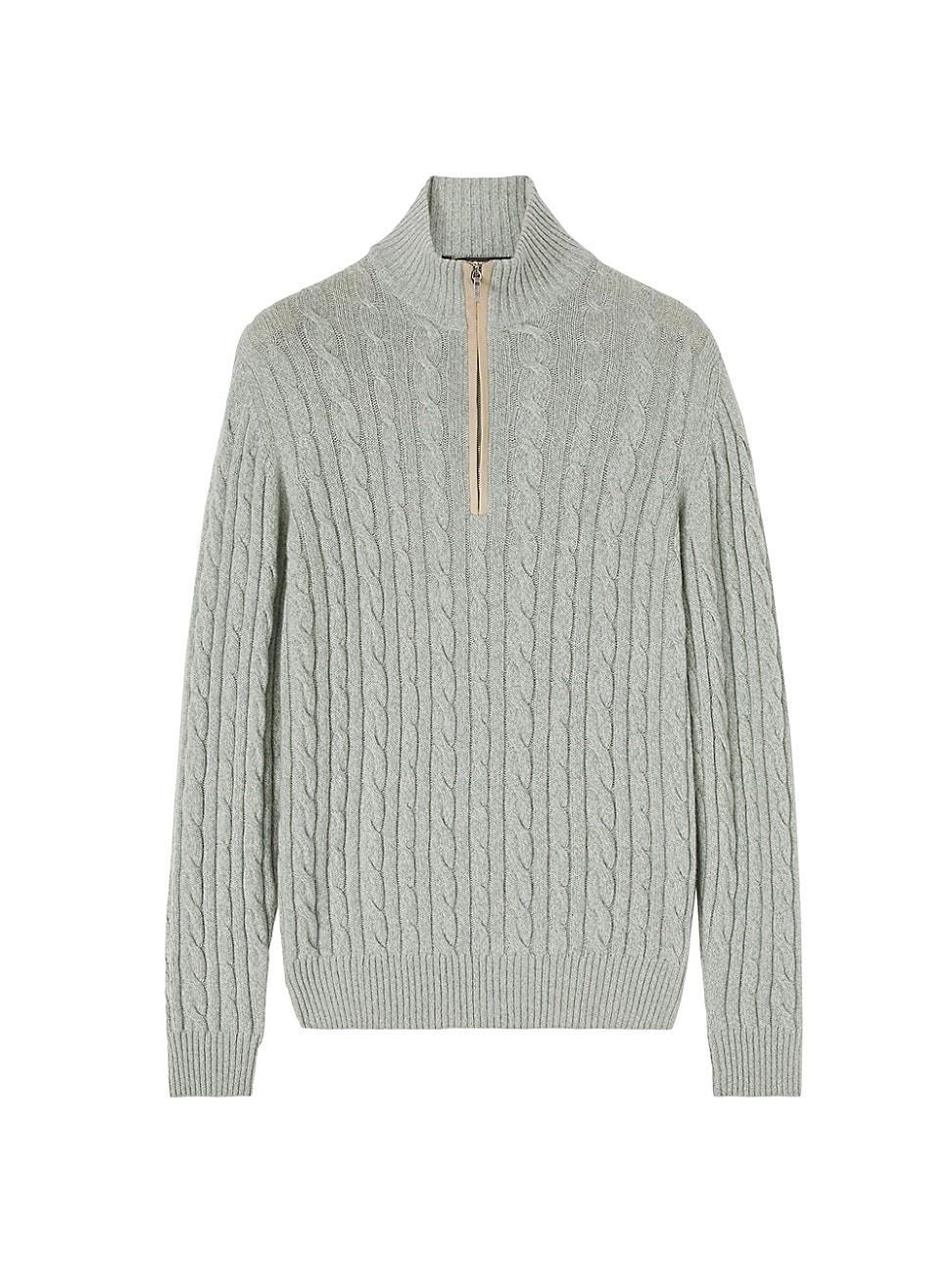 Cashmere Cable-Knit Sweater Product Image