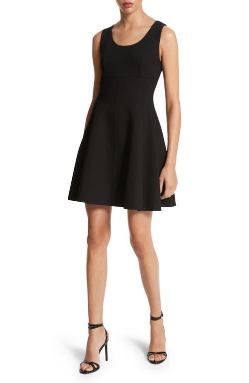 Michael Kors Collection Sleeveless Wool Blend Skater Dress Product Image