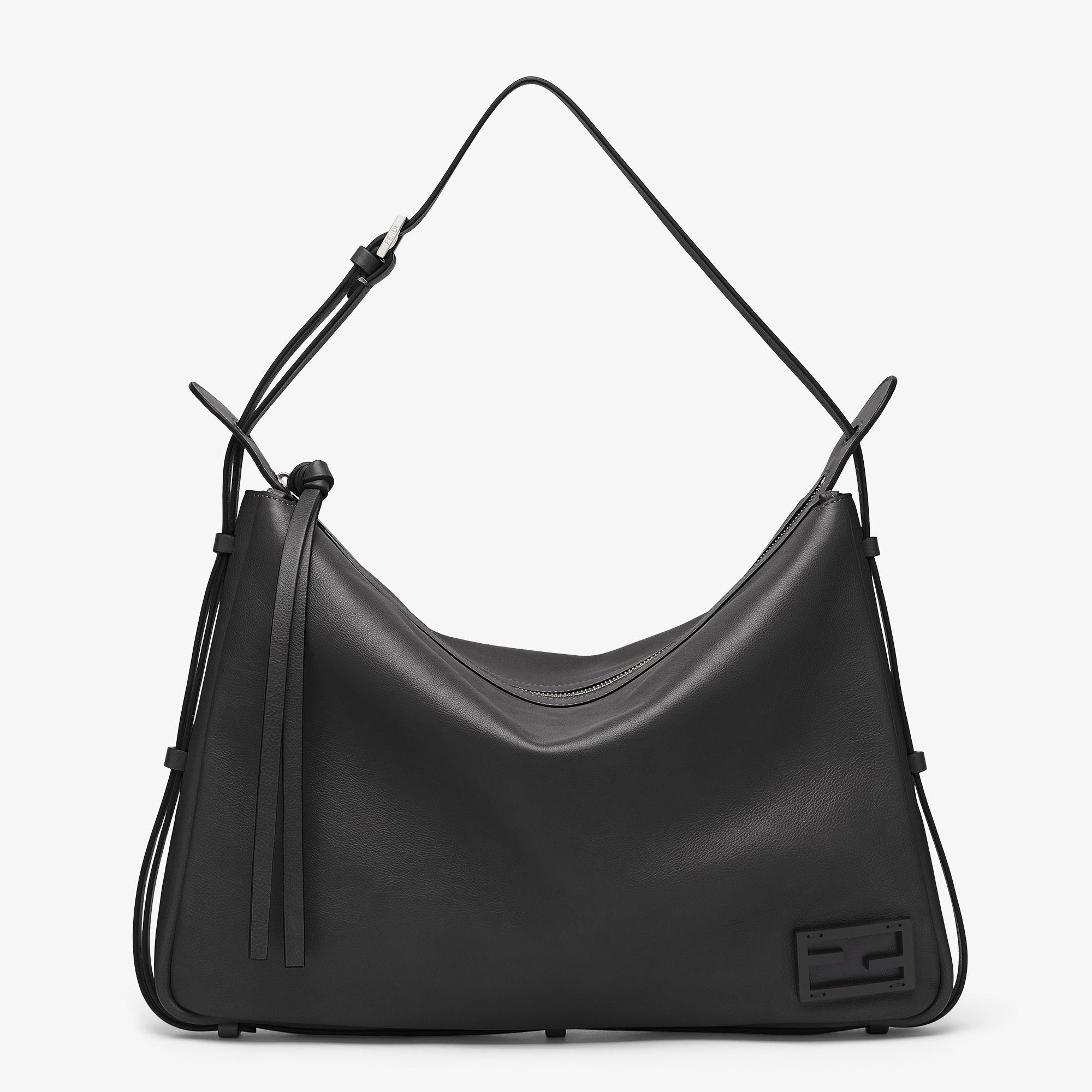 Simply Fendi LargeBlack leather bag Product Image