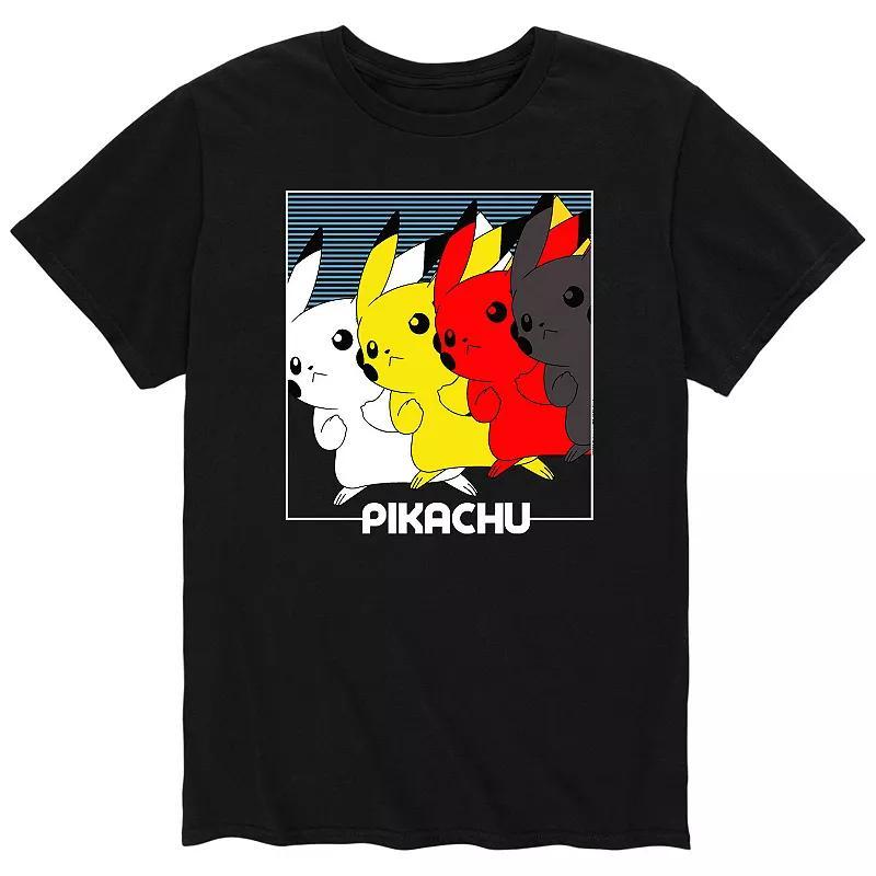 Mens Pokemon Pikachu Tracers T-shirt Product Image