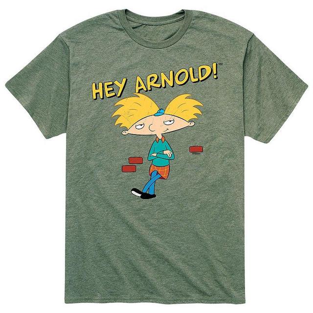 Mens Hey Arnold! Cool Arnold Tee Green Product Image