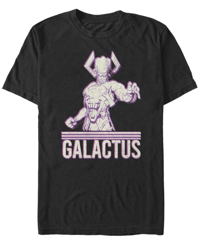 Mens Marvel Galactus 3D Purple Portrait Tee Product Image