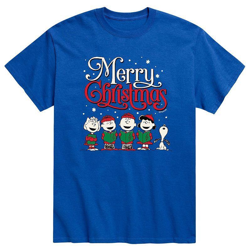 Mens Peanuts Merry Christmas Tee Product Image