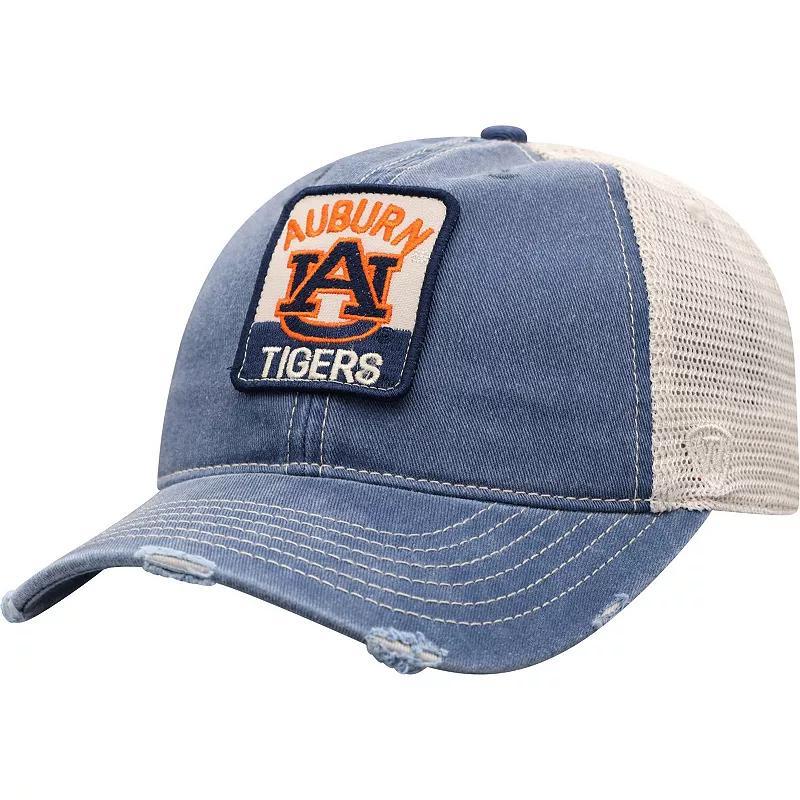 Mens Top of The World Navy Auburn Tigers Ol Faithful Trucker Snapback Hat - Navy Product Image