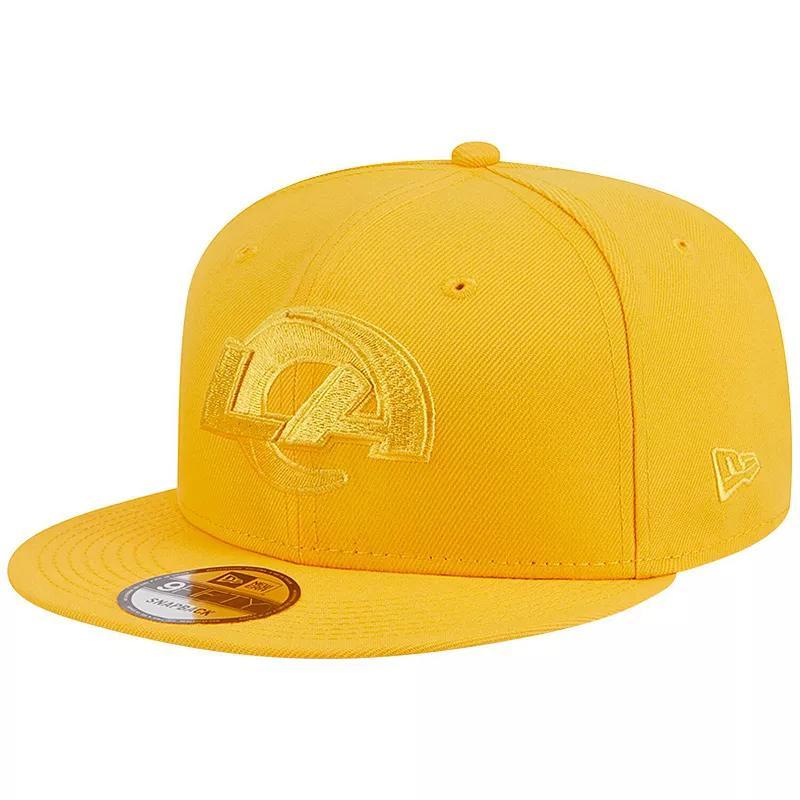 Mens New Era Gold Los Angeles Rams Color Pack 9FIFTY Snapback Hat Product Image