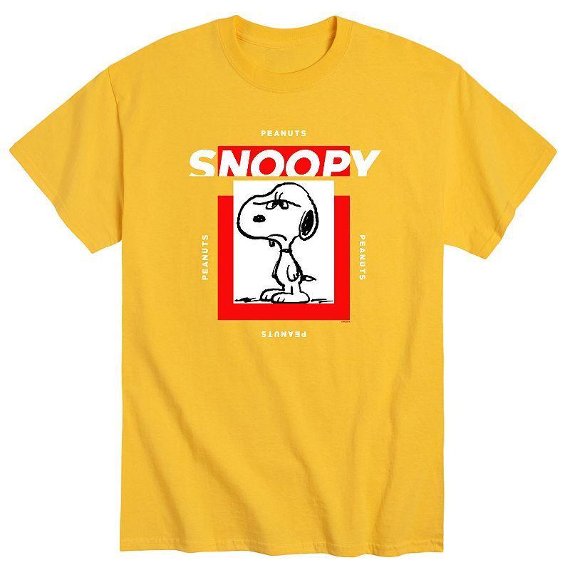 Mens Peanuts Snoopy Mood Tee Product Image