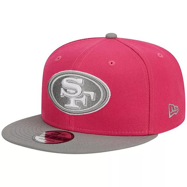 Mens New Era /Gray San Francisco 49ers 2-Tone Color Pack 9FIFTY Snapback Hat Product Image