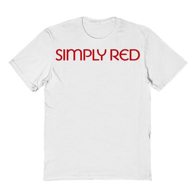 Mens Simply Red Logo Graphic Tee, Mens Product Image