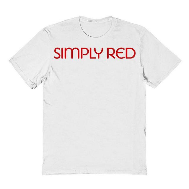 Mens Simply Red Logo Graphic Tee, Mens Product Image