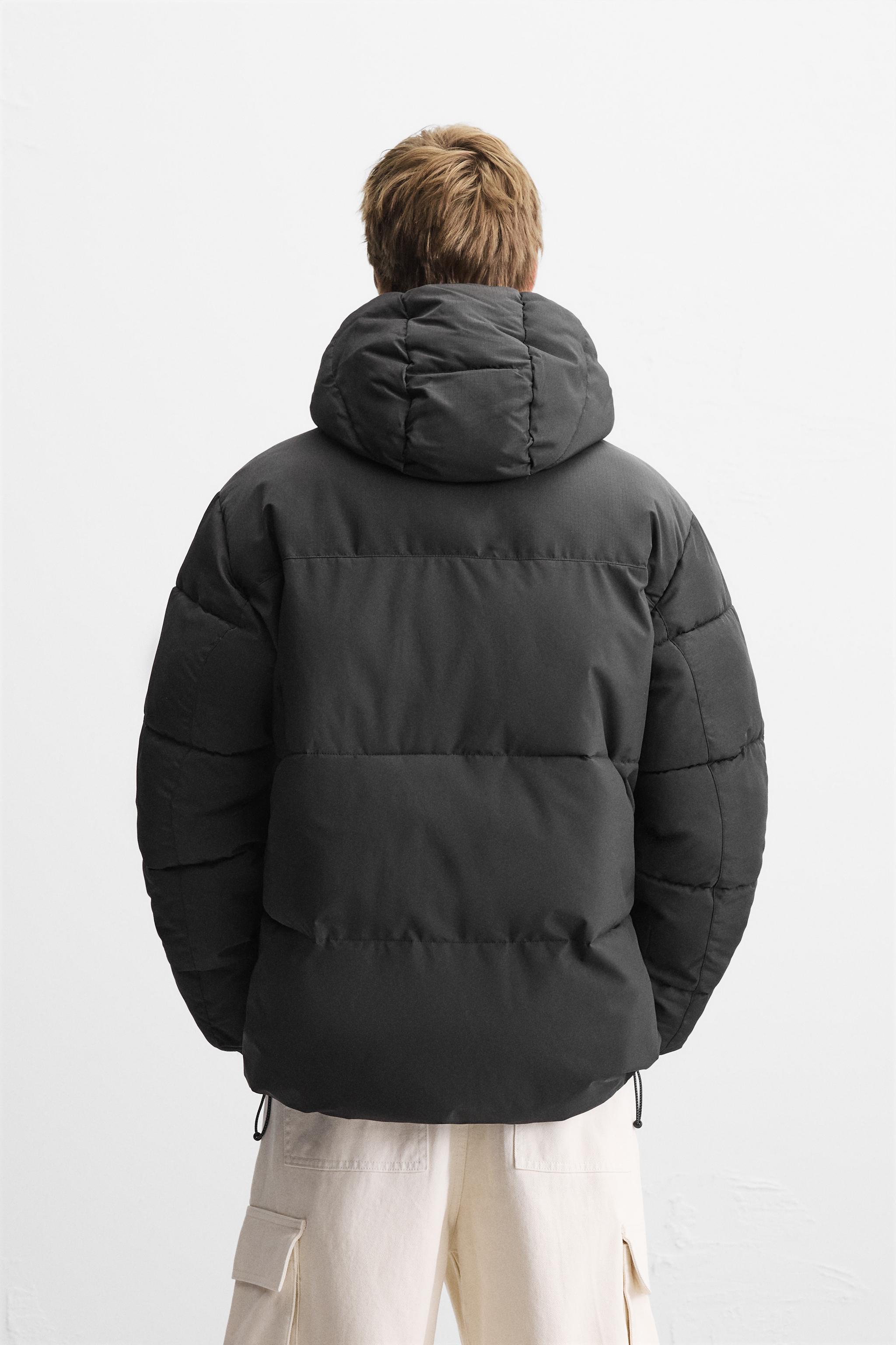 HOODED QUILTED JACKET Product Image