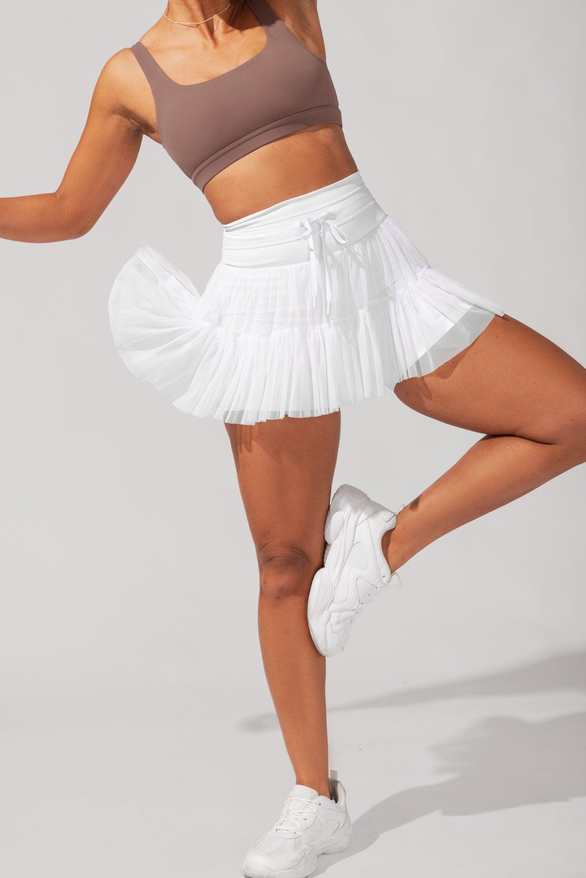 Pirouette Skort - Smoky Grey Product Image