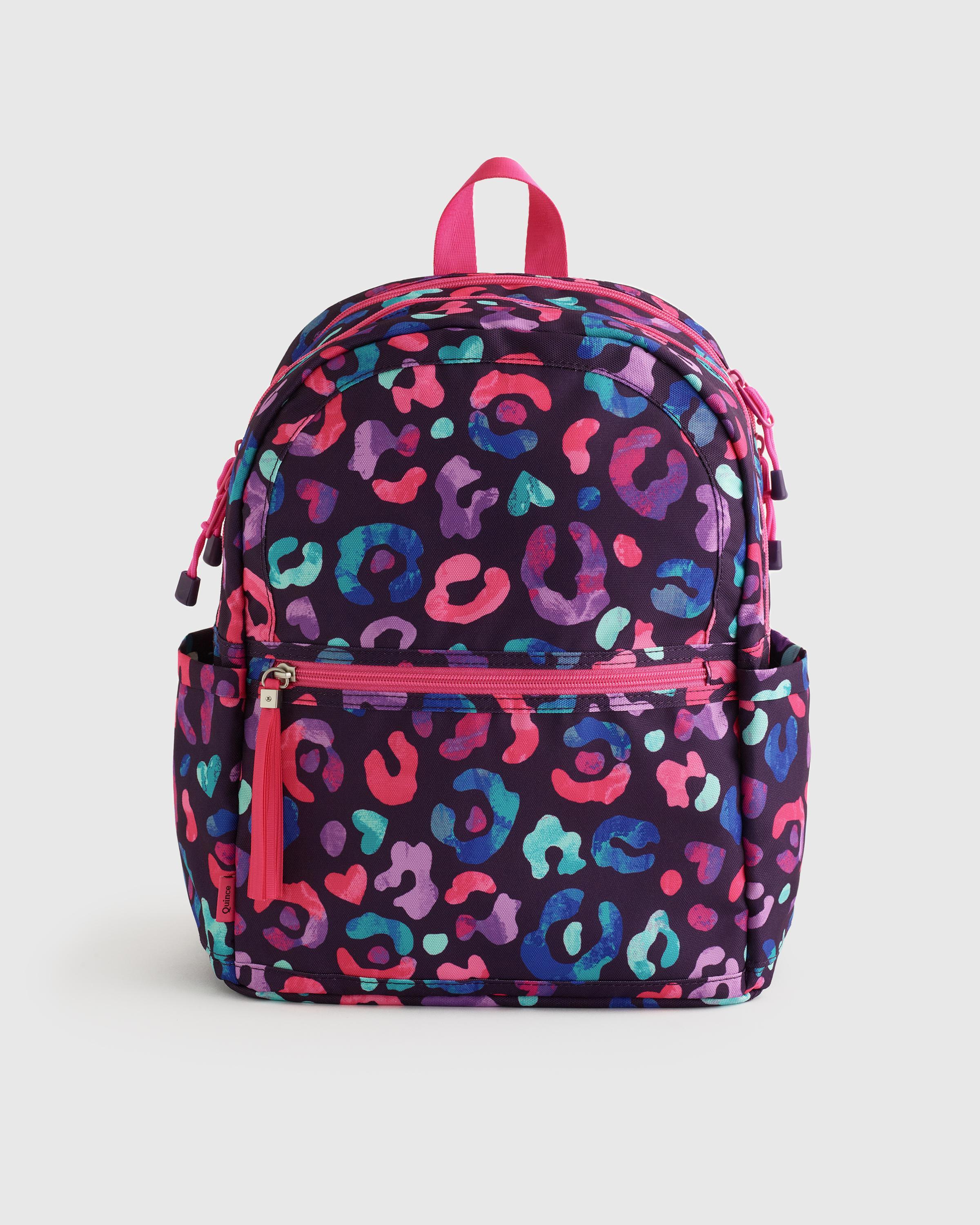 Recycled Double Pocket Backpack - Large Product Image